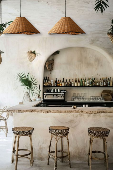 Oceania Rattan Pendant Light For Bedroom