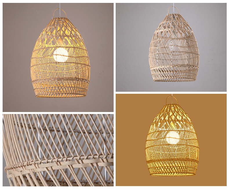 Sakura Rattan Pendant Light For Living Room