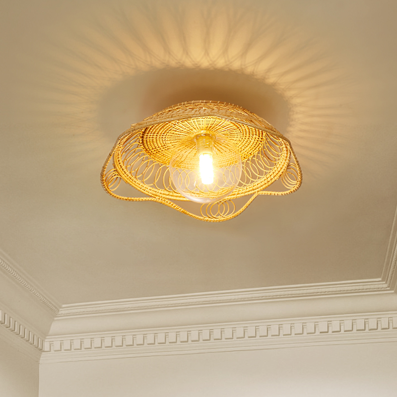 Havana Rattan Ceiling Light