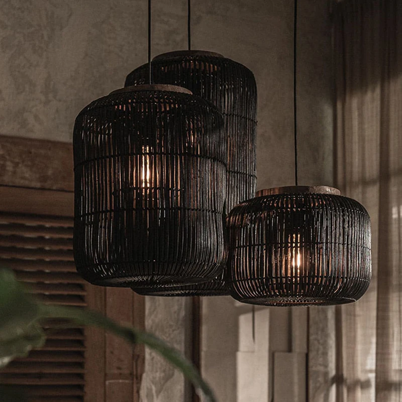 dBodhi Rattan Pendant Light For Kitchen Island