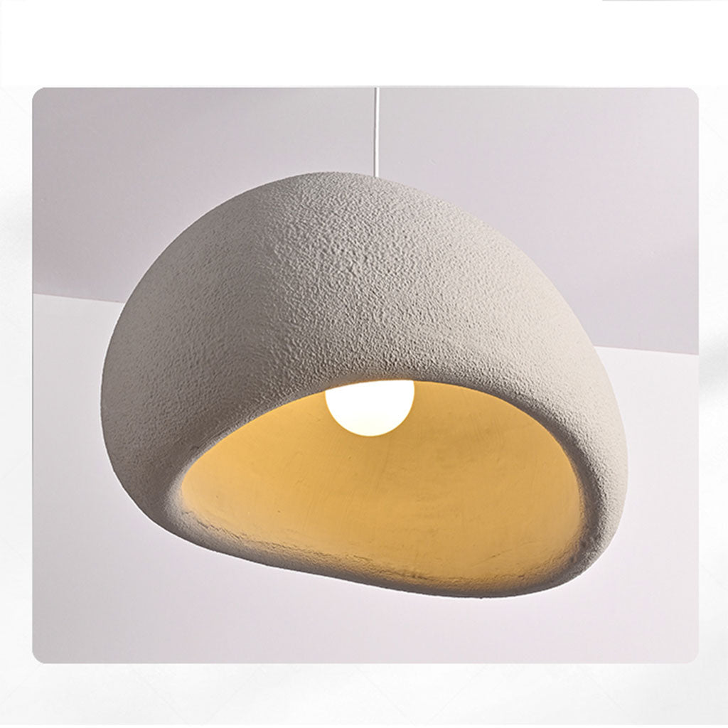 Wabi sabi pendant lighting fixture