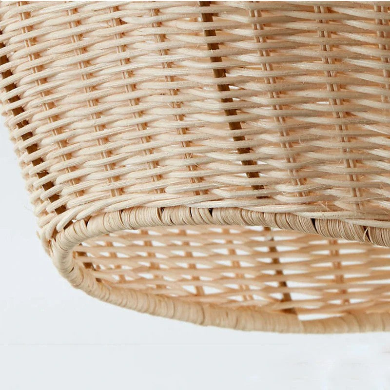 Althea Wicker Rattan Pendant Light For Dining Room