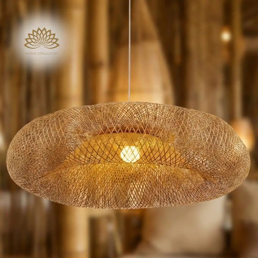 Arunee Bamboo Pendant Light – IndochinaLight