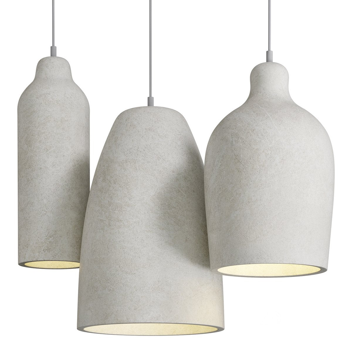 Ebony Cylinder Pendant Light