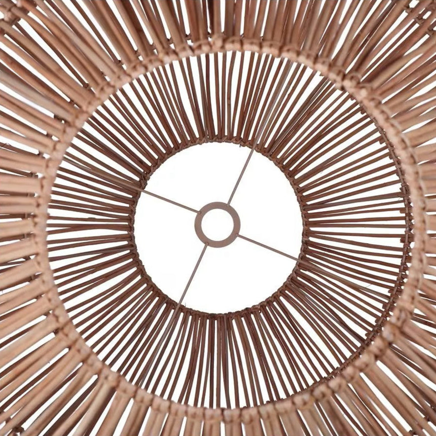 Elena Rattan Pendant Light For Bedroom