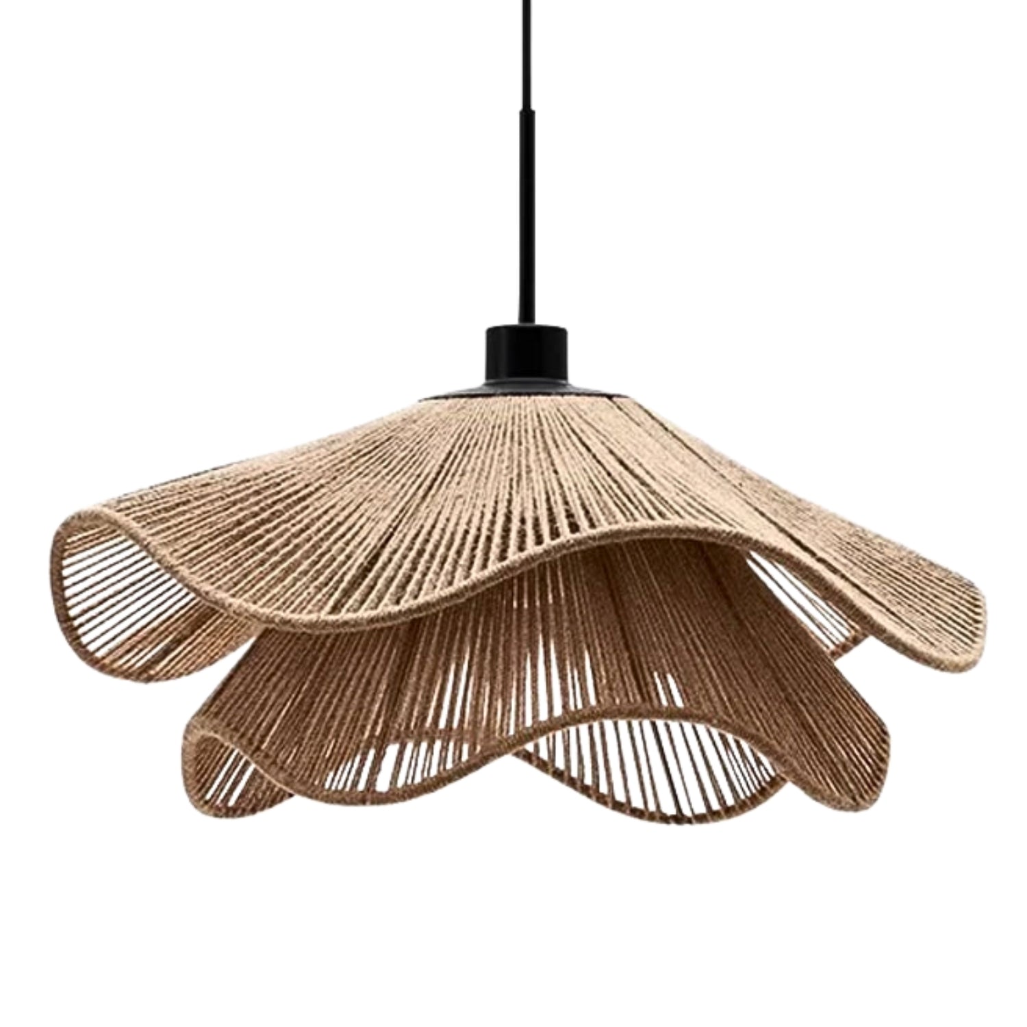 Natural Hemp Rope Woven Pendant Light – IndochinaLight