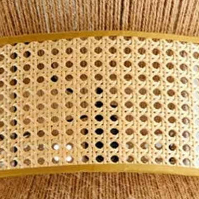 Nimes Hemp Rope Drum Rattan Pendant Light