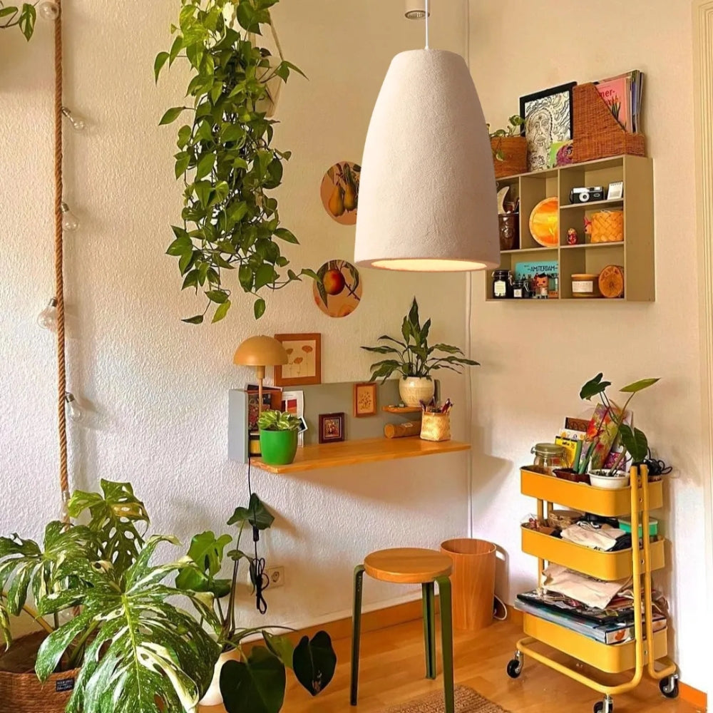 wabi sabi cylinder pendant light for living space