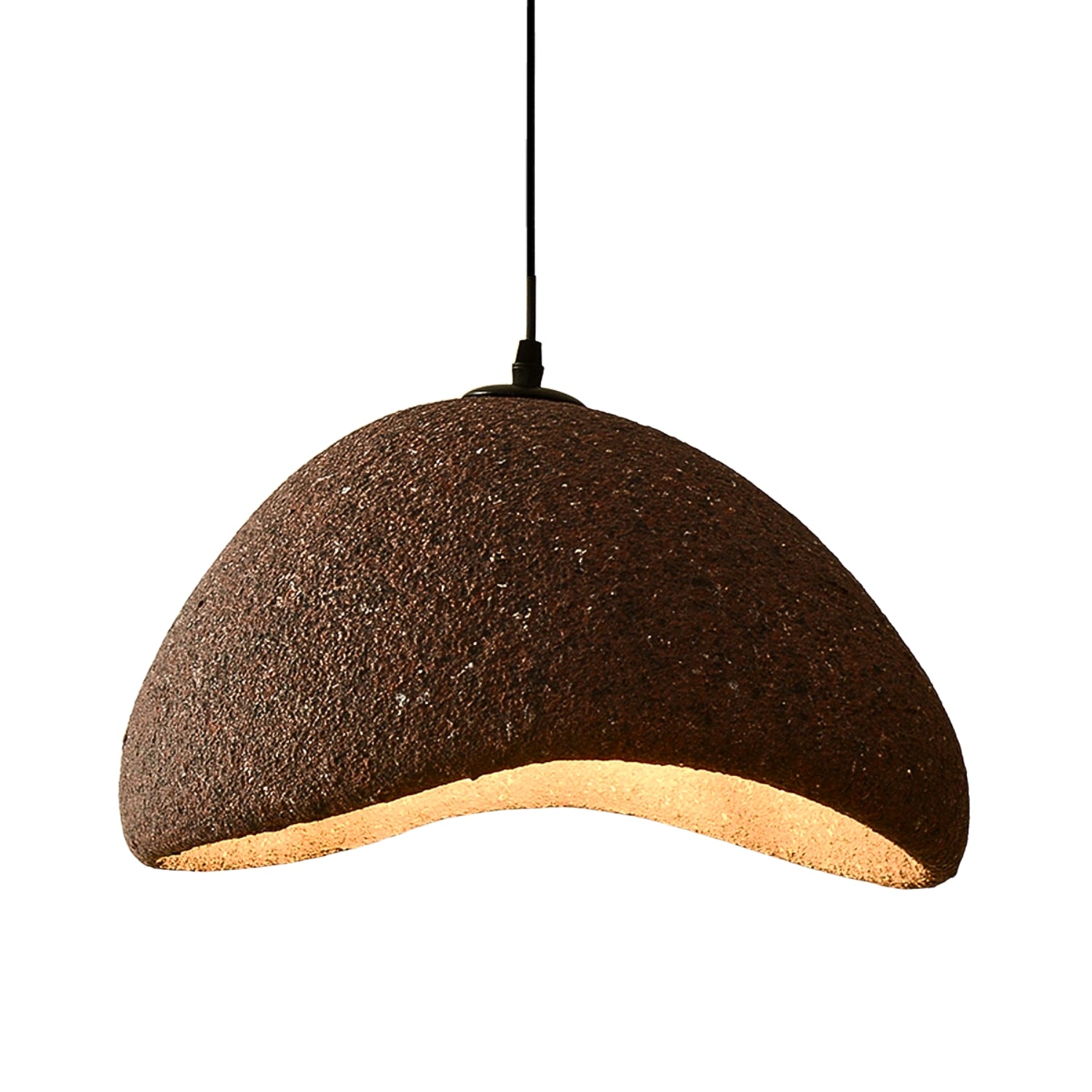 Wabi Sabi Imitation Stone Pendant Light