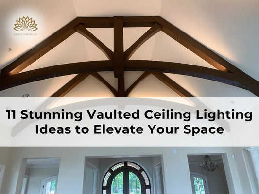 11 Vaulted Ceiling Lighting Ideas and Expert Installation & Buying Guide