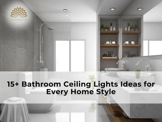 Bathroom ceiling lighting has become the cornerstone of modern interior design