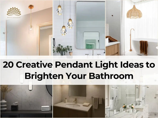 20 Bathroom Pendant Light Ideas in 2025 with tips for decorating & choosing the right one