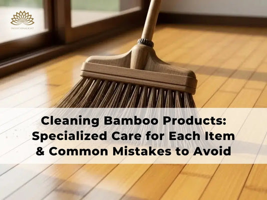Specialized Care and Common Mistake to avoid when cleaning Bamboo Products