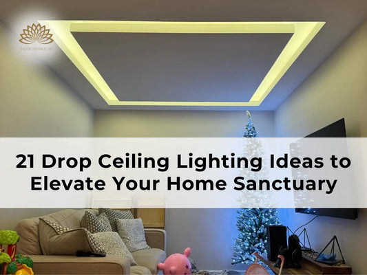 Collection of 21 Drop Ceiling Lighting Ideas with Tips for Choosing and Installation