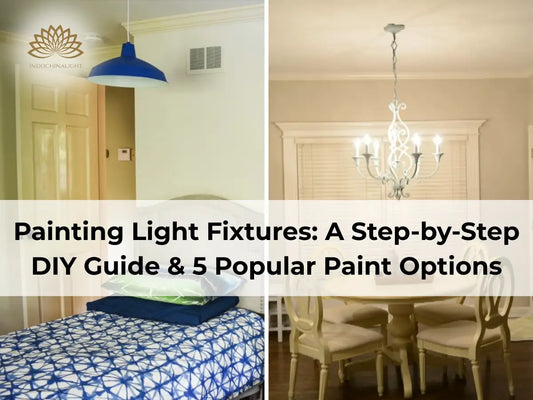 Painting Light Fixtures: A Step-by-Step DIY Guide