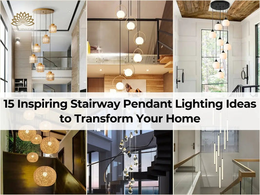 15 Stairway Pendant Light Ideas and Tips for Decorating & Choosing for Your Home