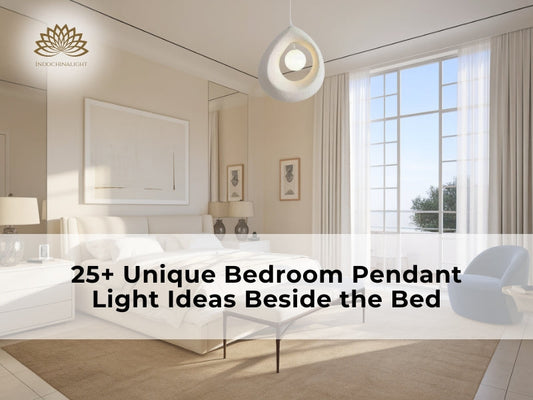 bedroom pendant light ideas