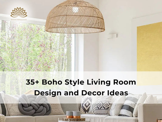 boho style living room