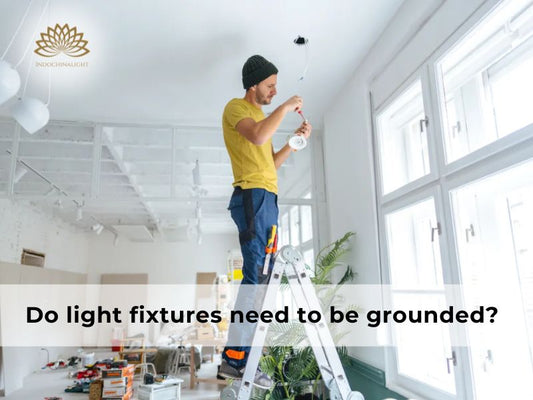 grounding a light fixture