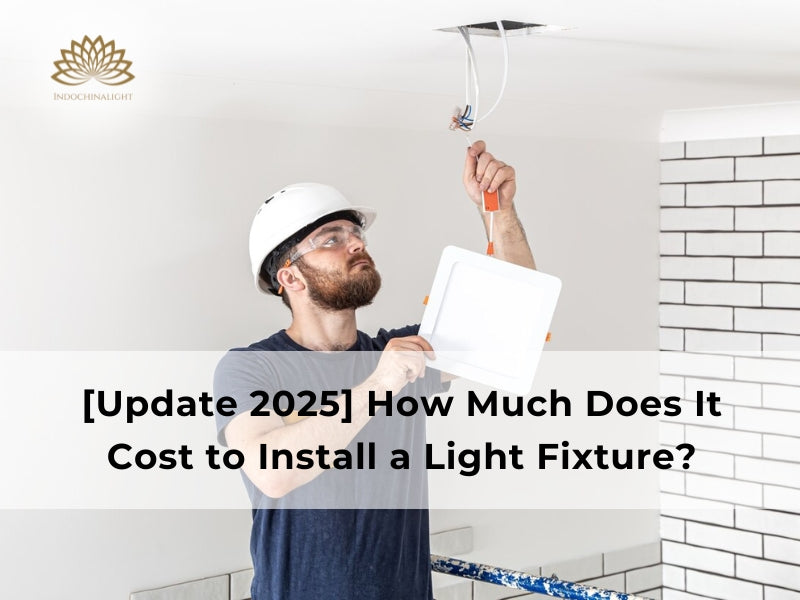 how much does it cost to install light fixtures