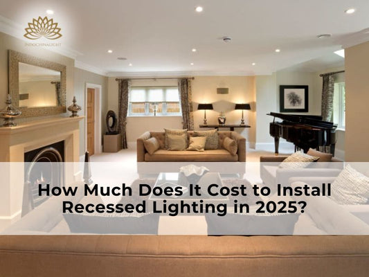 How much does it cost to install recessed lighting in 2025