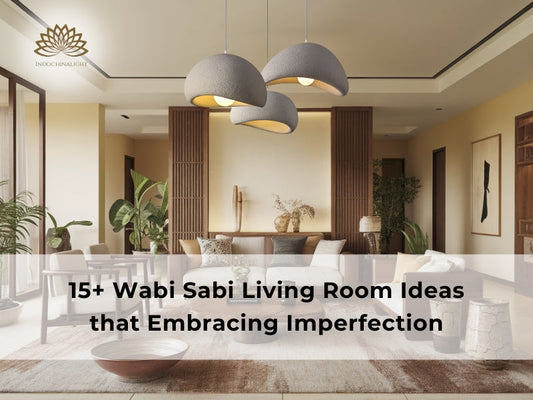 wabi sabi style for living room