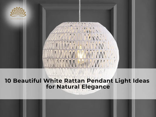 10 white rattan pendant light ideas for your home