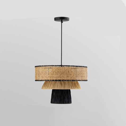 Rylie Rattan Pendant Light