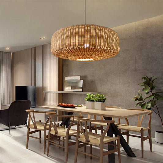 Sia Rattan Pendant Light