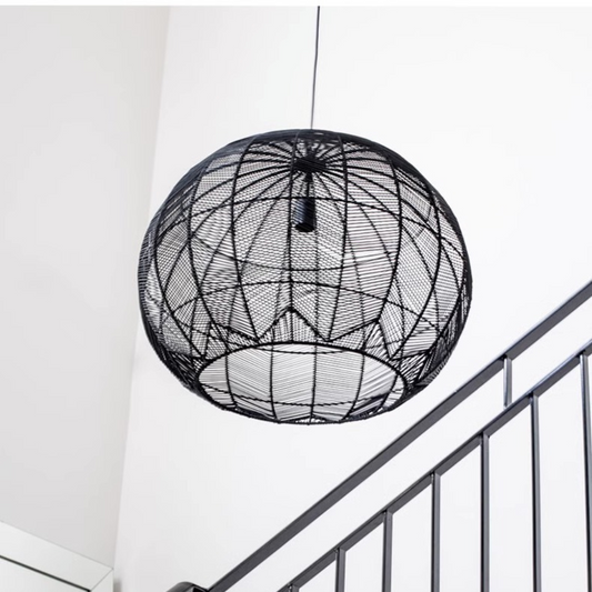 Klahn Modern Small Rattan Pendant Light Shade