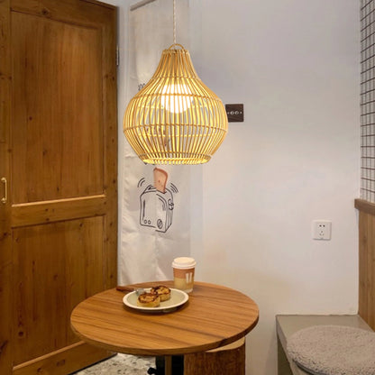 Dari Small Rattan Pendant Light