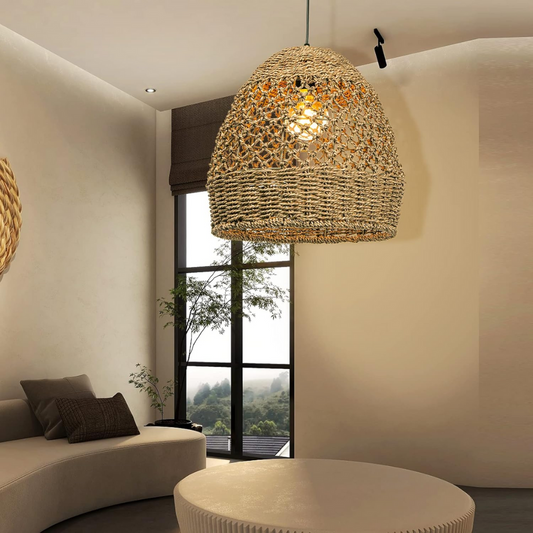 Artibrannan Wicker Pendant Light