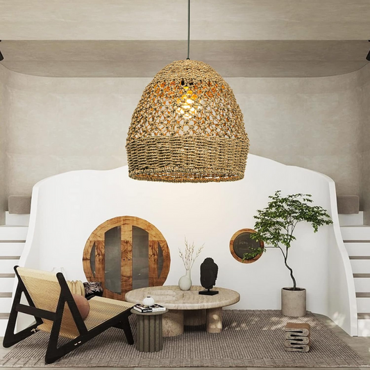 Artibrannan Wicker Pendant Light