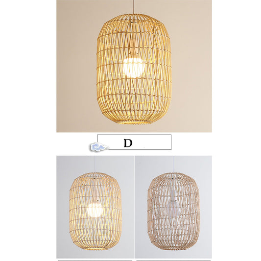 Flora Rattan Pendant Light