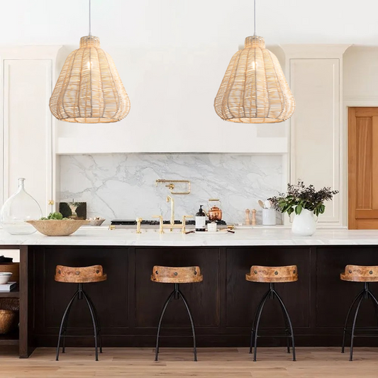 Kmart Rattan Pendant Light