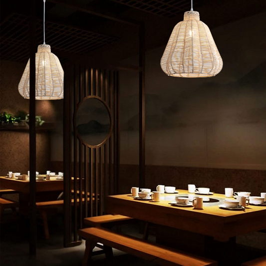 Kmart Rattan Pendant Light