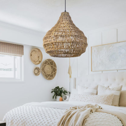 Coco Wicker Pendant Light