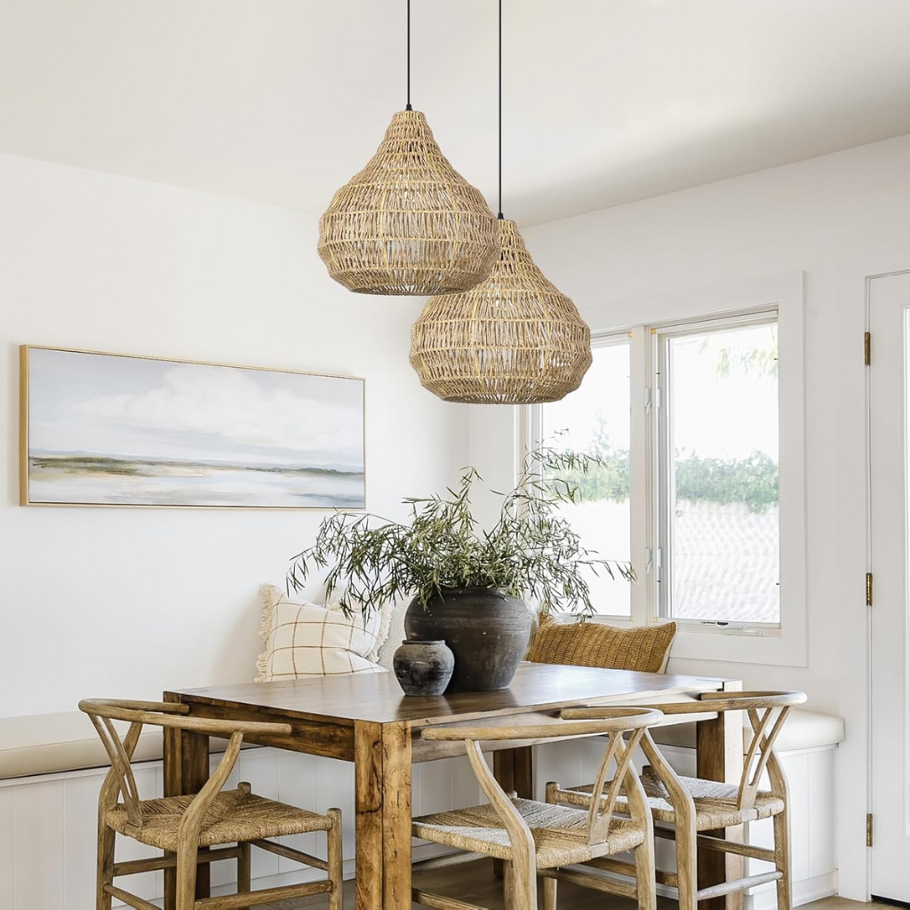 Coco Wicker Pendant Light