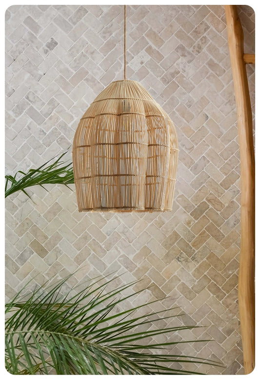 Dankia Coastal Rattan Pendant Light