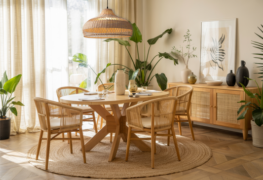 Moijabana Wicker Rattan Pendant Light