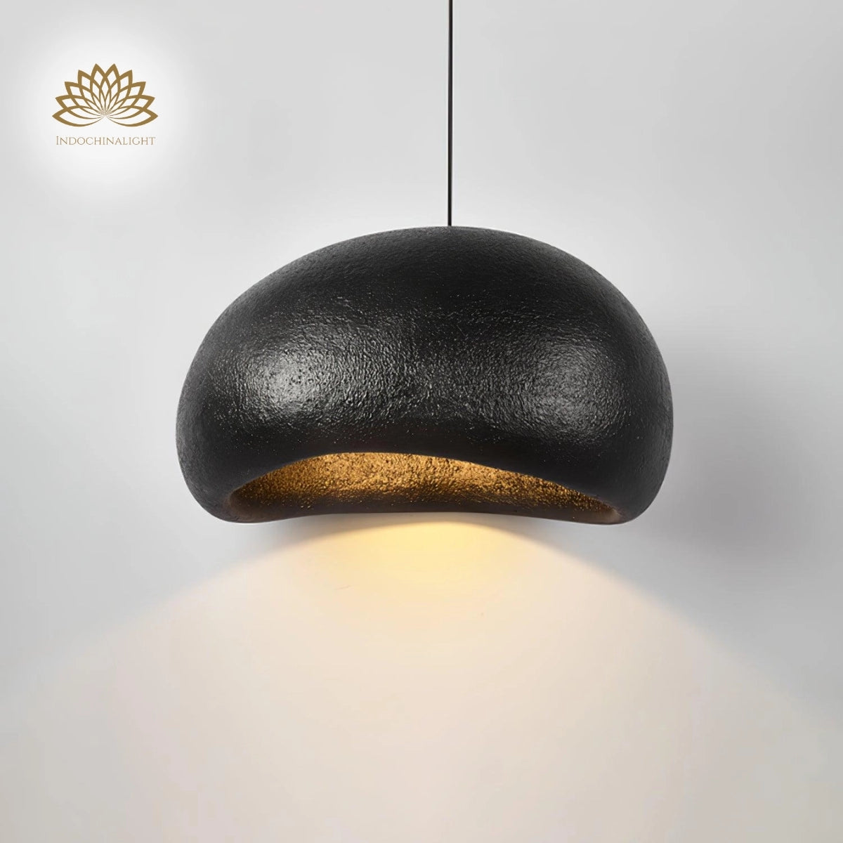 amik-wabi-sabi-black-resin-pendant-light-when-turn-on