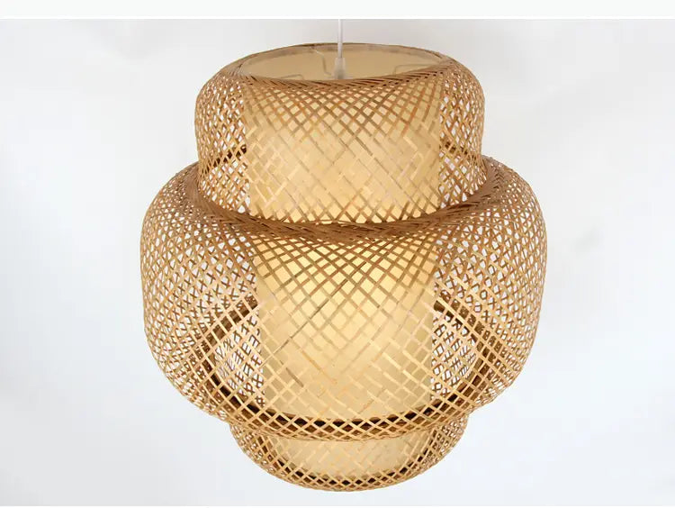 Enakshi Abstract Bamboo Pendant Light