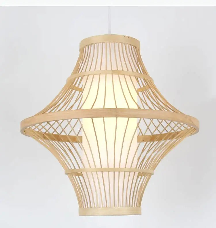 Solaya Handwoven Bamboo Pendant Light