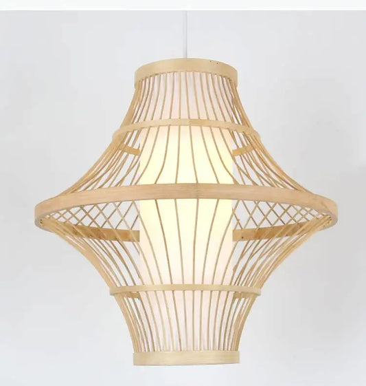 Solaya Handwoven Bamboo Pendant Light