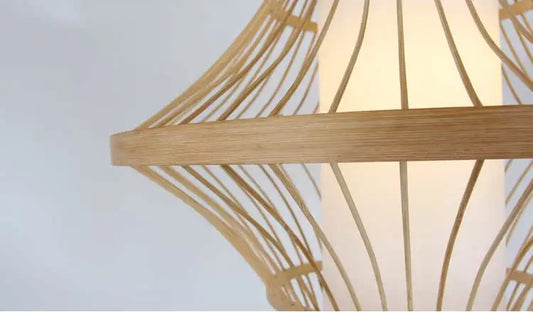 Solaya Handwoven Bamboo Pendant Light