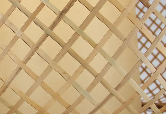 Enakshi Abstract Bamboo Pendant Light Shade