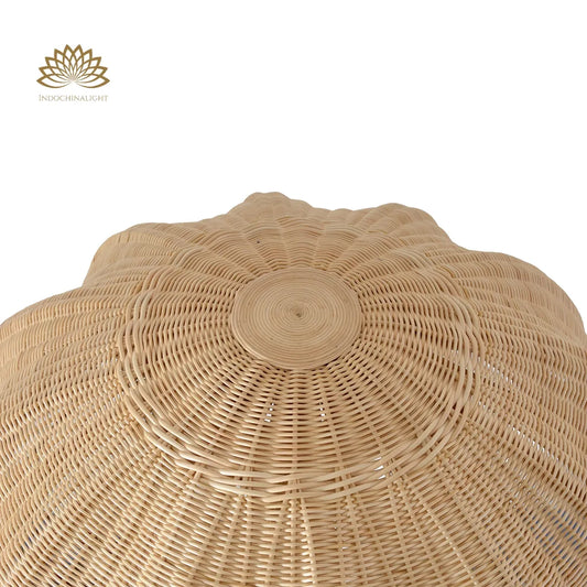 close-up-view-of-soane-rattan-daisy-light