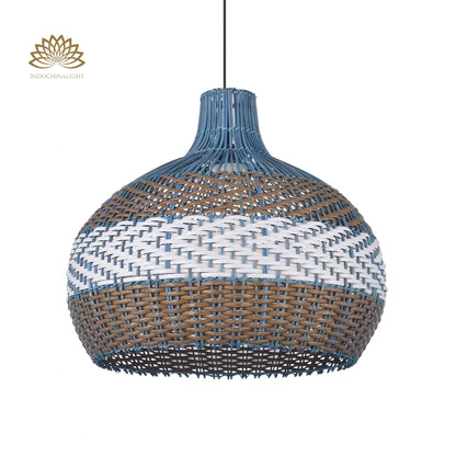 courtland-blue-rattan-pendant-light