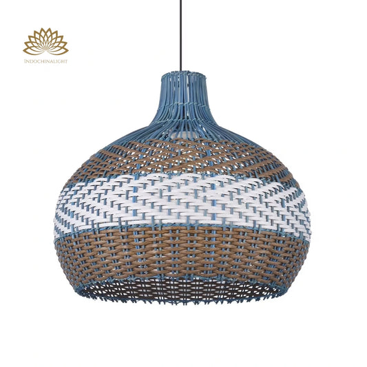 courtland-blue-rattan-pendant-light