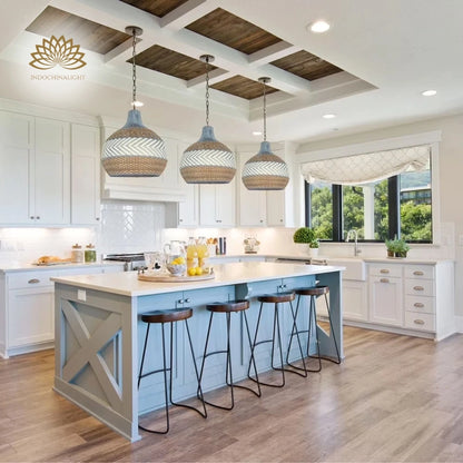 courtland-blue-rattan-pendant-light-for-boho-kitchen-island